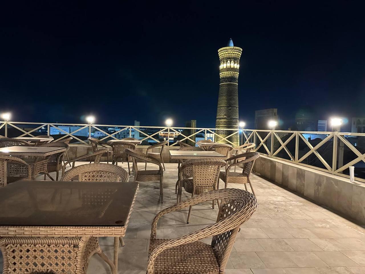 Poyi Kalon Teracce Hotel حلال Bukhara Exterior photo